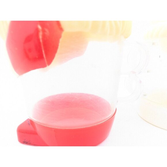 Vrg. Santa Claus & Snowman Plastic Sippy Cups Hong Kong 5.5" READ - Picture 7 of 16